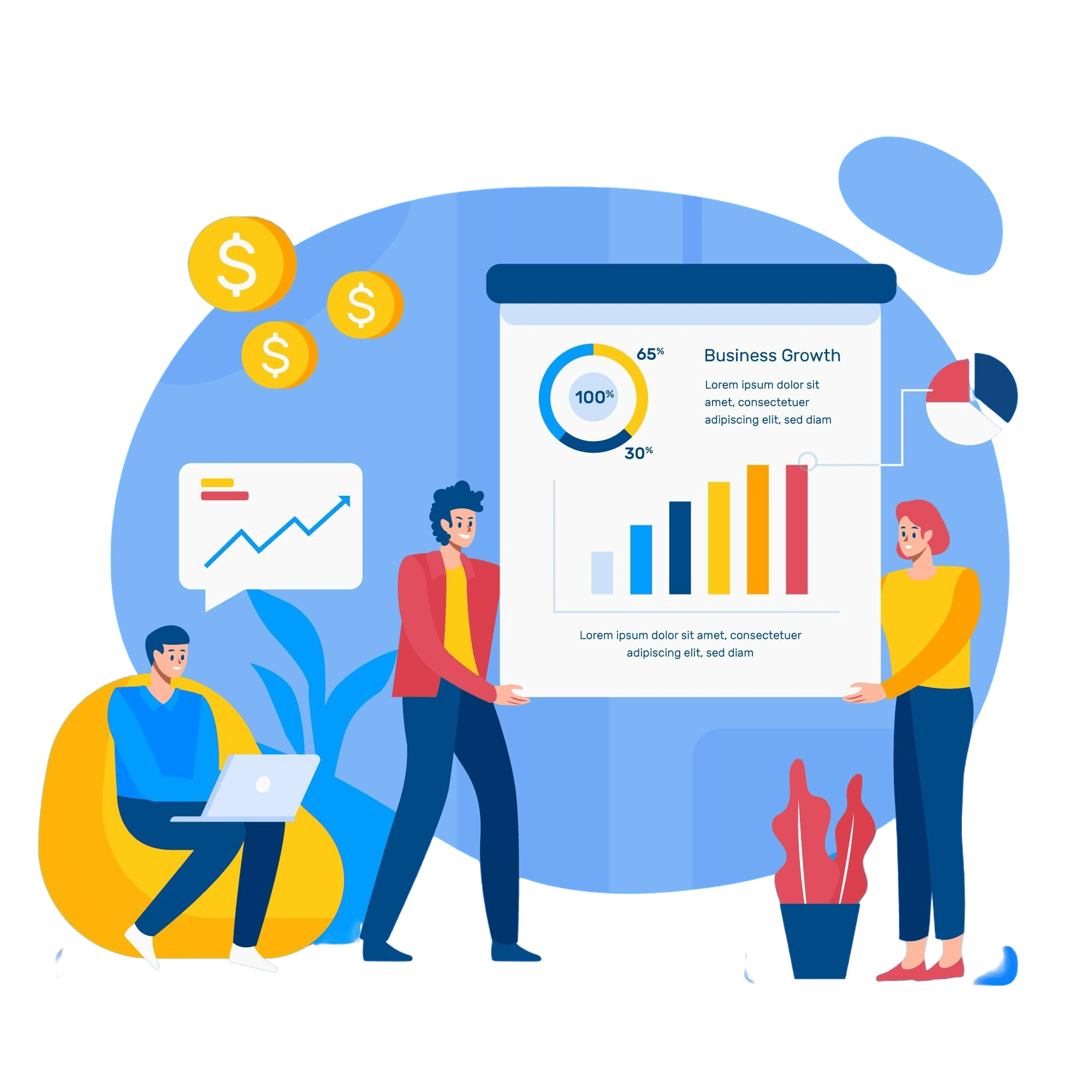 b2b financial services marketing