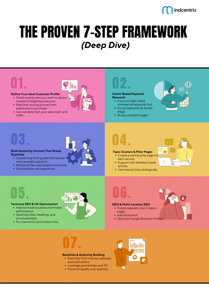 a 7-step b2b seo strategy