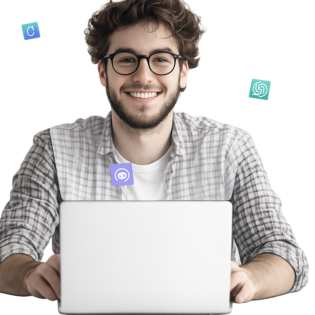 MindCentrix client success — operations leader working alongside integrated AI tools